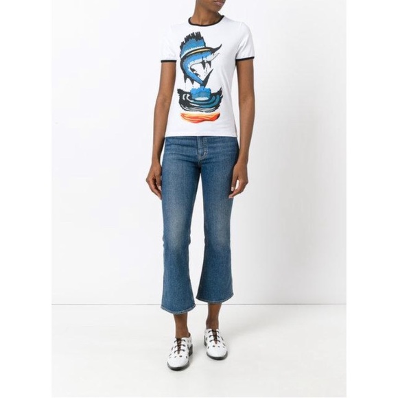 J. W. Anderson Marlin Graphic Short Sleeve Tee - Picture 3 of 12